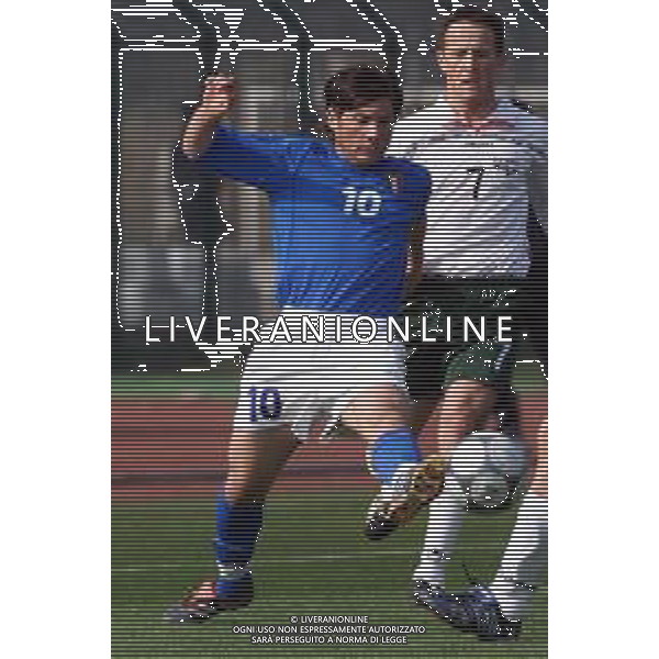 DIG- NAZIONALE ITALIANA UNDER 20 SERIE C - 9 MARZO 2002 NELLA FOTO PASQUALE FOGGIA AGENZIA ALDO LIVERANI SAS