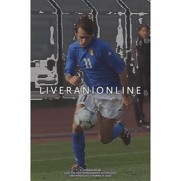 DIG- NAZIONALE ITALIANA UNDER 20 SERIE C - 9 MARZO 2002 NELLA FOTO MASSIMO GANCI AGENZIA ALDO LIVERANI SAS