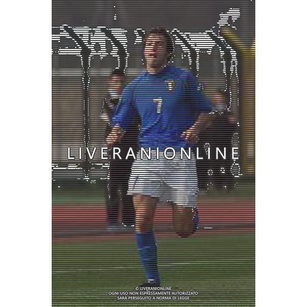 DIG- NAZIONALE ITALIANA UNDER 20 SERIE C - 9 MARZO 2002 NELLA FOTO MARCO GARAVELLI AGENZIA ALDO LIVERANI SAS