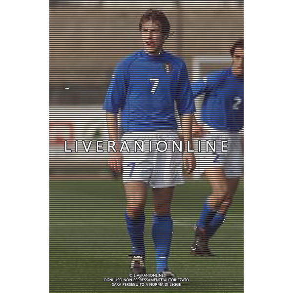 DIG- NAZIONALE ITALIANA UNDER 20 SERIE C - 9 MARZO 2002 NELLA FOTO MARCO GARAVELLI AGENZIA ALDO LIVERANI SAS