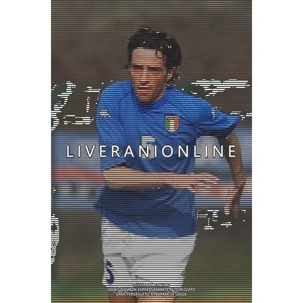 DIG- NAZIONALE ITALIANA UNDER 20 SERIE C - 9 MARZO 2002 NELLA FOTO NICOLA LO CALZO AGENZIA ALDO LIVERANI SAS