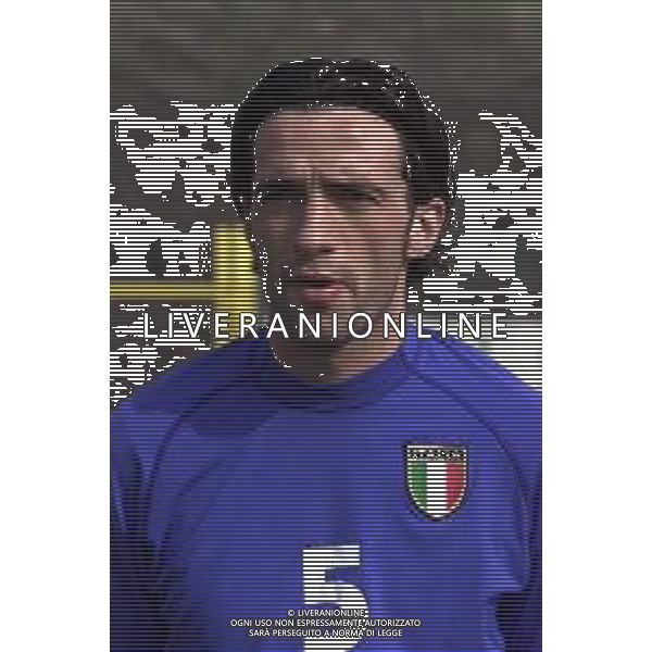 DIG- NAZIONALE ITALIANA UNDER 20 SERIE C - 9 MARZO 2002 NELLA FOTO NICOLA LO CALZO AGENZIA ALDO LIVERANI SAS