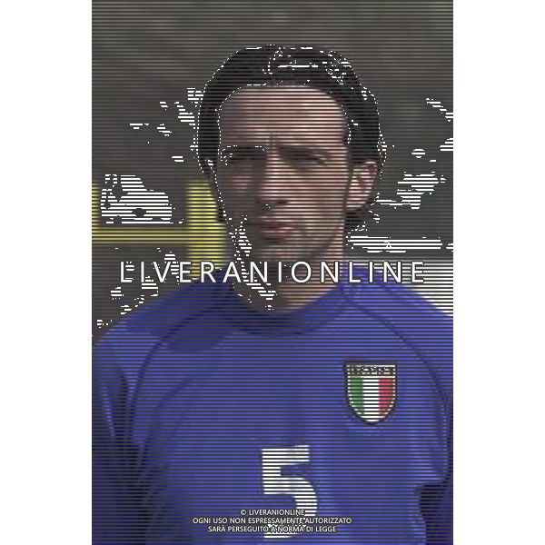 DIG- NAZIONALE ITALIANA UNDER 20 SERIE C - 9 MARZO 2002 NELLA FOTO NICOLA LO CALZO AGENZIA ALDO LIVERANI SAS