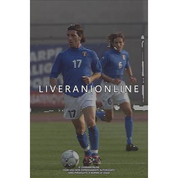 DIG- NAZIONALE ITALIANA UNDER 20 SERIE C - 9 MARZO 2002 NELLA FOTO GIOVANNI PASSIGLIA AGENZIA ALDO LIVERANI SAS