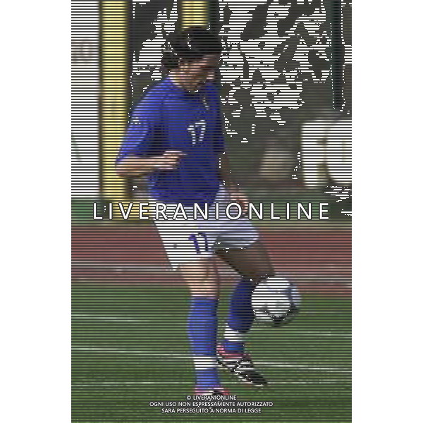 DIG- NAZIONALE ITALIANA UNDER 20 SERIE C - 9 MARZO 2002 NELLA FOTO GIOVANNI PASSIGLIA AGENZIA ALDO LIVERANI SAS