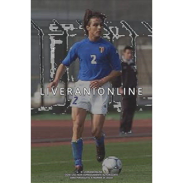 DIG- NAZIONALE ITALIANA UNDER 20 SERIE C - 9 MARZO 2002 NELLA FOTO ARMANDO PERNA AGENZIA ALDO LIVERANI SAS