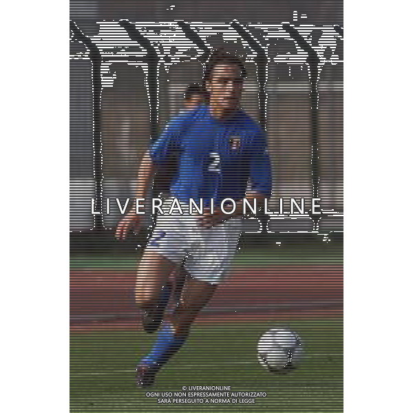 DIG- NAZIONALE ITALIANA UNDER 20 SERIE C - 9 MARZO 2002 NELLA FOTO ARMANDO PERNA AGENZIA ALDO LIVERANI SAS