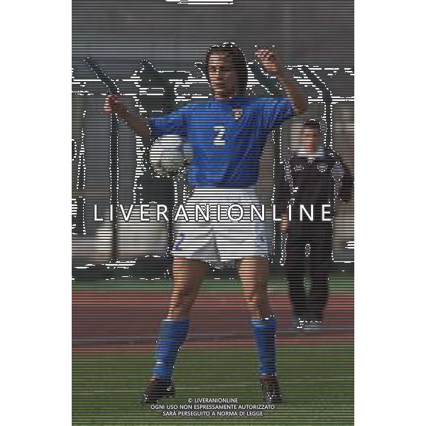 DIG- NAZIONALE ITALIANA UNDER 20 SERIE C - 9 MARZO 2002 NELLA FOTO ARMANDO PERNA AGENZIA ALDO LIVERANI SAS