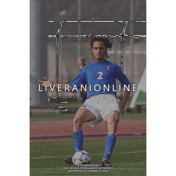 DIG- NAZIONALE ITALIANA UNDER 20 SERIE C - 9 MARZO 2002 NELLA FOTO ARMANDO PERNA AGENZIA ALDO LIVERANI SAS