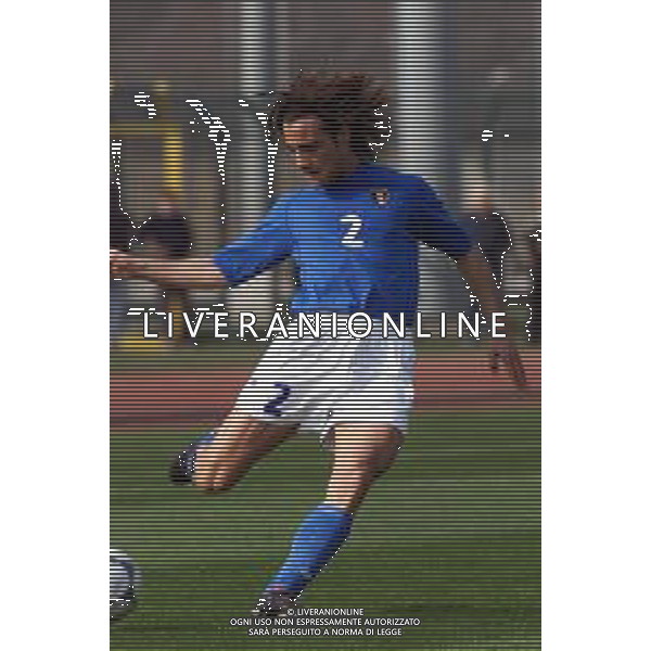 DIG- NAZIONALE ITALIANA UNDER 20 SERIE C - 9 MARZO 2002 NELLA FOTO ARMANDO PERNA AGENZIA ALDO LIVERANI SAS