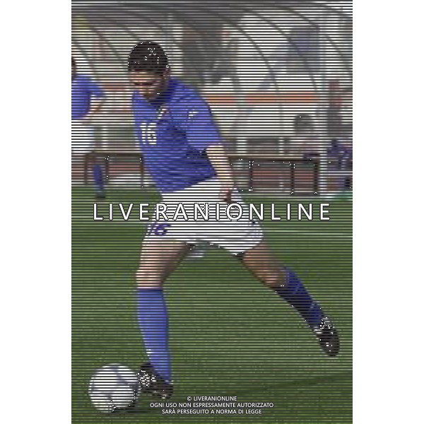 DIG- NAZIONALE ITALIANA UNDER 20 SERIE C - 9 MARZO 2002 NELLA FOTO SIMONE RIZZATO AGENZIA ALDO LIVERANI SAS