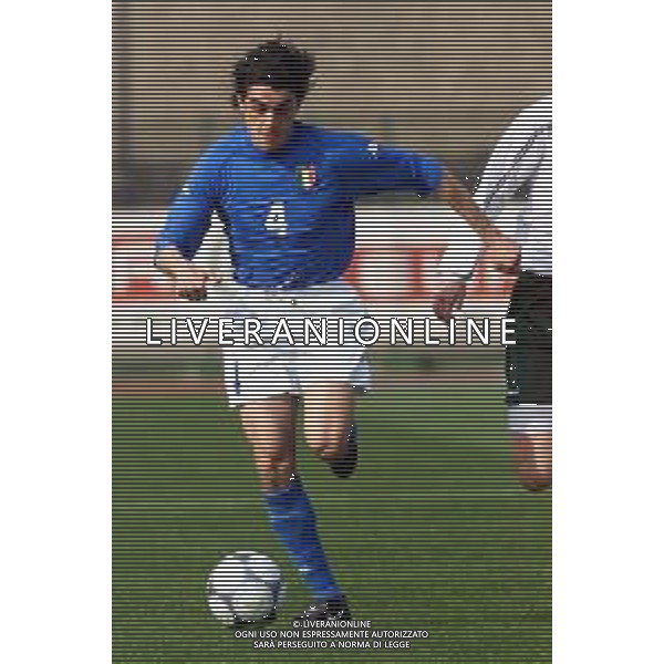 DIG- NAZIONALE ITALIANA UNDER 20 SERIE C - 9 MARZO 2002 NELLA FOTO MARCO STELLA AGENZIA ALDO LIVERANI SAS