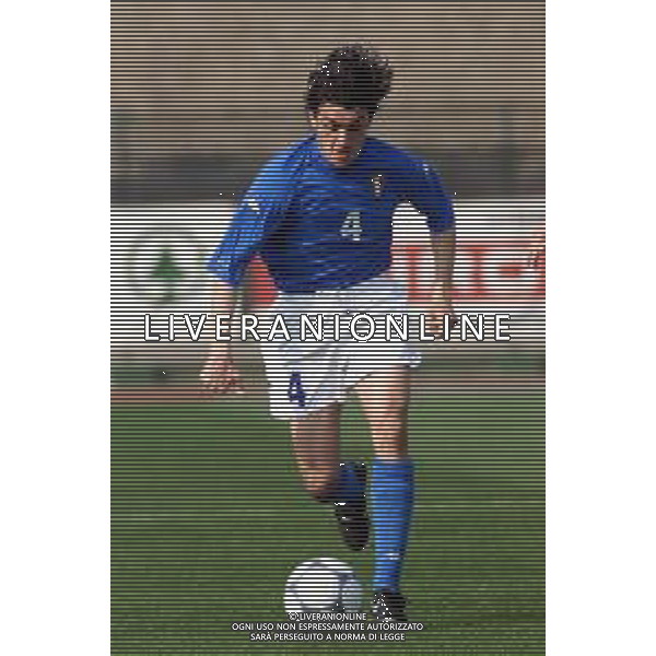 DIG- NAZIONALE ITALIANA UNDER 20 SERIE C - 9 MARZO 2002 NELLA FOTO MARCO STELLA AGENZIA ALDO LIVERANI SAS