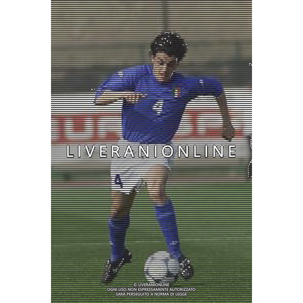 DIG- NAZIONALE ITALIANA UNDER 20 SERIE C - 9 MARZO 2002 NELLA FOTO MARCO STELLA AGENZIA ALDO LIVERANI SAS