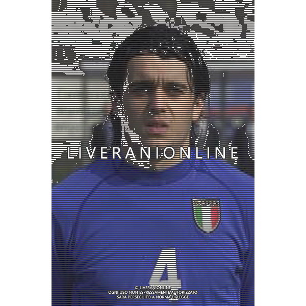 DIG- NAZIONALE ITALIANA UNDER 20 SERIE C - 9 MARZO 2002 NELLA FOTO MARCO STELLA AGENZIA ALDO LIVERANI SAS