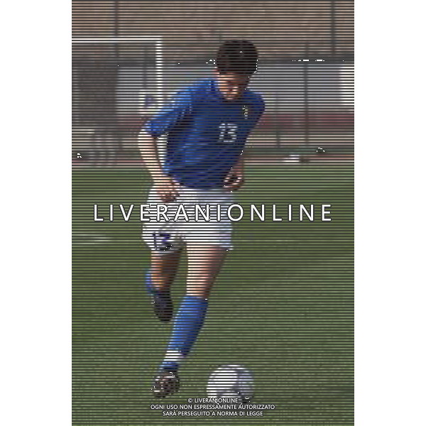 DIG- NAZIONALE ITALIANA UNDER 20 SERIE C - 9 MARZO 2002 NELLA FOTO PAOLO TRICOLI AGENZIA ALDO LIVERANI SAS