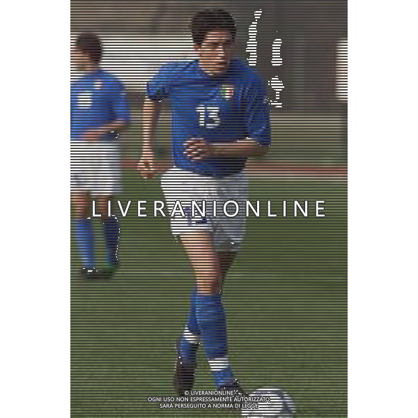 DIG- NAZIONALE ITALIANA UNDER 20 SERIE C - 9 MARZO 2002 NELLA FOTO PAOLO TRICOLI AGENZIA ALDO LIVERANI SAS