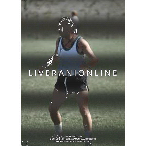 DIAP-RETROSPETTIVA GIUSEPPE MARCHIORO ALLENATORE NELLA FOTO GIUSEPPE MARCHIORO ALLENATORE COMO CALCIO NELL\'ANNO 1981 AG ALDO LIVERANI SAS