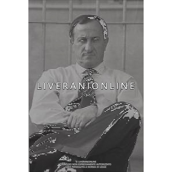 NEG-RETROSPETTIVA GIUSEPPE MARCHIORO ALLENATORE NELLA FOTO GIUSEPPE MARCHIORO ALLENATORE REGGIANA CALCIO NELL\'ANNO 1990-91 AG ALDO LIVERANI SAS 