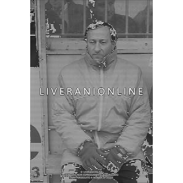 NEG-RETROSPETTIVA GIUSEPPE MARCHIORO ALLENATORE NELLA FOTO GIUSEPPE MARCHIORO ALLENATORE REGGIANA CALCIO NELL\'ANNO 1990-91 AG ALDO LIVERANI SAS 