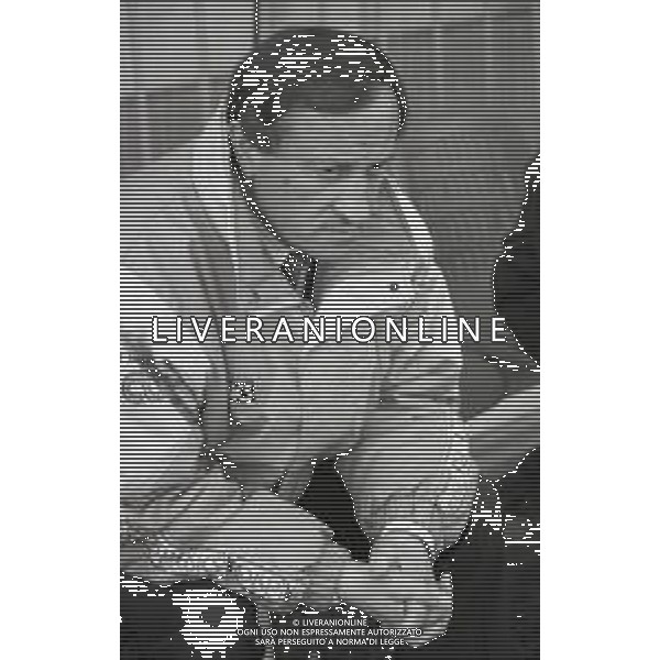 NEG-RETROSPETTIVA GIUSEPPE MARCHIORO ALLENATORE NELLA FOTO GIUSEPPE MARCHIORO ALLENATORE REGGIANA CALCIO NELL\'ANNO 1991-92 AG ALDO LIVERANI SAS 