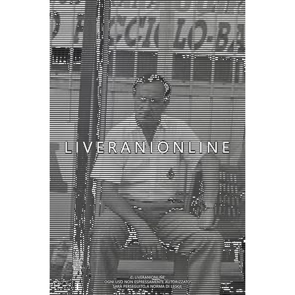 NEG-RETROSPETTIVA GIUSEPPE MARCHIORO ALLENATORE NELLA FOTO GIUSEPPE MARCHIORO ALLENATORE REGGIANA CALCIO NELL\'ANNO 1991-92 AG ALDO LIVERANI SAS 