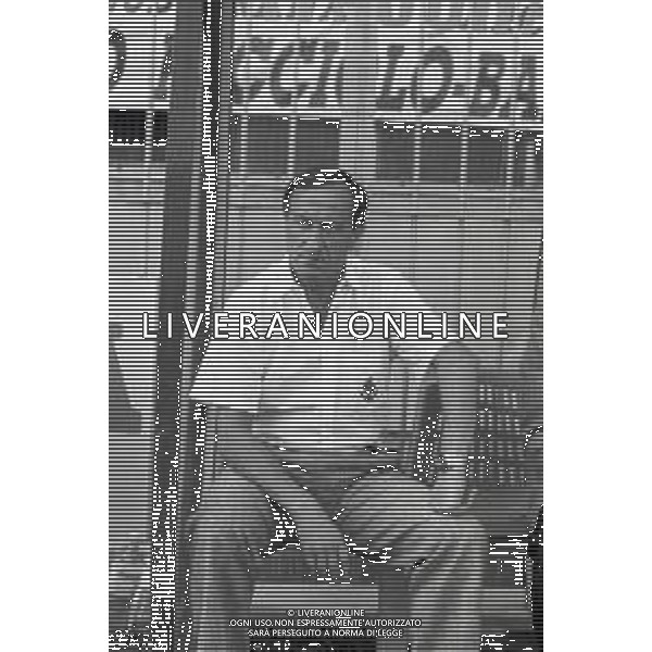 NEG-RETROSPETTIVA GIUSEPPE MARCHIORO ALLENATORE NELLA FOTO GIUSEPPE MARCHIORO ALLENATORE REGGIANA CALCIO NELL\'ANNO 1991-92 AG ALDO LIVERANI SAS 