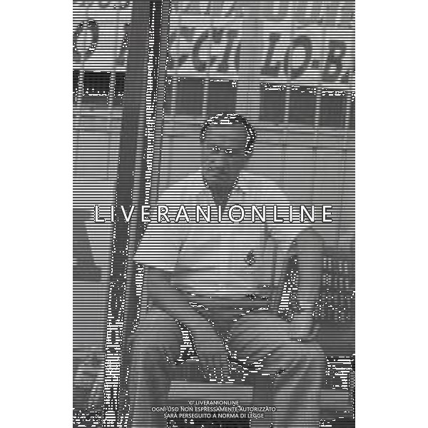 NEG-RETROSPETTIVA GIUSEPPE MARCHIORO ALLENATORE NELLA FOTO GIUSEPPE MARCHIORO ALLENATORE REGGIANA CALCIO NELL\'ANNO 1991-92 AG ALDO LIVERANI SAS 