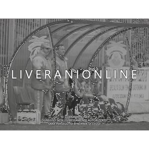 NEG-RETROSPETTIVA GIUSEPPE MARCHIORO ALLENATORE NELLA FOTO GIUSEPPE MARCHIORO ALLENATORE REGGIANA CALCIO NELL\'ANNO 1992-93 AG ALDO LIVERANI SAS 