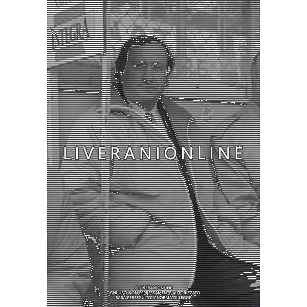 NEG-RETROSPETTIVA GIUSEPPE MARCHIORO ALLENATORE NELLA FOTO GIUSEPPE MARCHIORO ALLENATORE REGGIANA CALCIO NELL\'ANNO 1992-93 AG ALDO LIVERANI SAS 