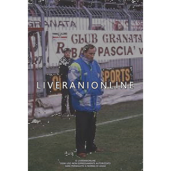 DIAP-RETROSPETTIVA GIUSEPPE MARCHIORO ALLENATORE NELLA FOTO GIUSEPPE MARCHIORO ALLENATORE REGGIANA CALCIO NELL\'ANNO 1992-93 AG ALDO LIVERANI SAS 