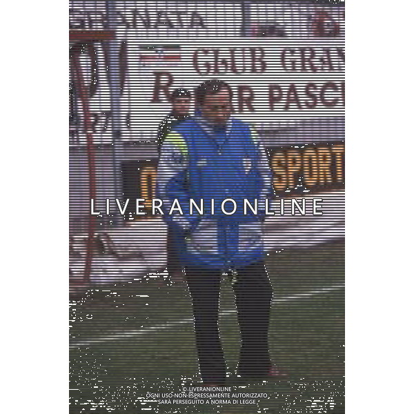 DIAP-RETROSPETTIVA GIUSEPPE MARCHIORO ALLENATORE NELLA FOTO GIUSEPPE MARCHIORO ALLENATORE REGGIANA CALCIO NELL\'ANNO 1992-93 AG ALDO LIVERANI SAS 