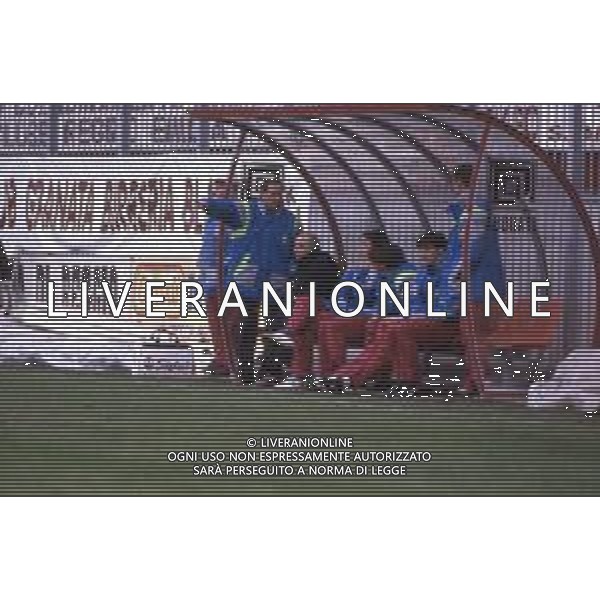 DIAP-RETROSPETTIVA GIUSEPPE MARCHIORO ALLENATORE NELLA FOTO GIUSEPPE MARCHIORO ALLENATORE REGGIANA CALCIO NELL\'ANNO 1992-93 AG ALDO LIVERANI SAS 
