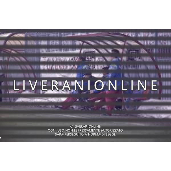 DIAP-RETROSPETTIVA GIUSEPPE MARCHIORO ALLENATORE NELLA FOTO GIUSEPPE MARCHIORO ALLENATORE REGGIANA CALCIO NELL\'ANNO 1992-93 AG ALDO LIVERANI SAS 