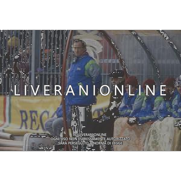 DIAP-RETROSPETTIVA GIUSEPPE MARCHIORO ALLENATORE NELLA FOTO GIUSEPPE MARCHIORO ALLENATORE REGGIANA CALCIO NELL\'ANNO 1992-93 AG ALDO LIVERANI SAS 