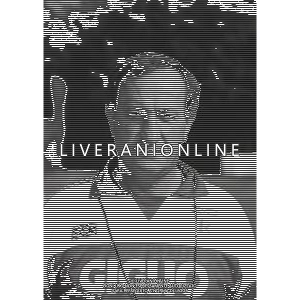 NEG-RETROSPETTIVA GIUSEPPE MARCHIORO ALLENATORE NELLA FOTO GIUSEPPE MARCHIORO ALLENATORE REGGIANA CALCIO NELL\'ANNO 1993-94  AG ALDO LIVERANI SAS 