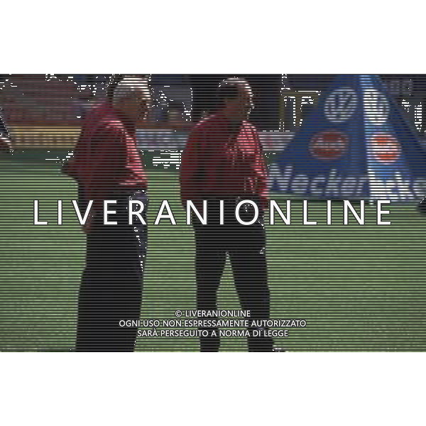DIAP-RETROSPETTIVA GIUSEPPE MARCHIORO ALLENATORE NELLA FOTO GIUSEPPE MARCHIORO ALLENATORE REGGIANA CALCIO NELL\'ANNO 1993-94  AG ALDO LIVERANI SAS 