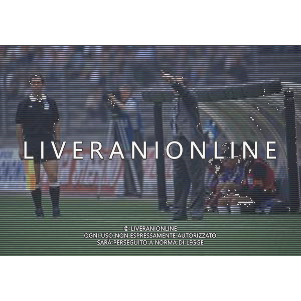 DIAP-RETROSPETTIVA GIUSEPPE MARCHIORO ALLENATORE NELLA FOTO GIUSEPPE MARCHIORO ALLENATORE REGGIANA CALCIO NELL\'ANNO 1993-94  AG ALDO LIVERANI SAS  