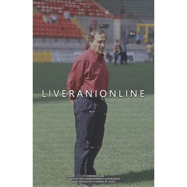 DIAP-RETROSPETTIVA GIUSEPPE MARCHIORO ALLENATORE NELLA FOTO GIUSEPPE MARCHIORO ALLENATORE REGGIANA CALCIO NELL\'ANNO 1993-94  AG ALDO LIVERANI SAS 