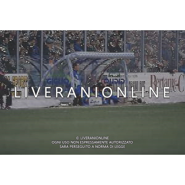 DIAP-RETROSPETTIVA GIUSEPPE MARCHIORO ALLENATORE NELLA FOTO GIUSEPPE MARCHIORO ALLENATORE REGGIANA CALCIO NELL\'ANNO 1993-94  AG ALDO LIVERANI SAS 