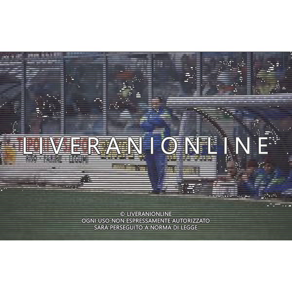DIAP-RETROSPETTIVA GIUSEPPE MARCHIORO ALLENATORE NELLA FOTO GIUSEPPE MARCHIORO ALLENATORE REGGIANA CALCIO NELL\'ANNO 1993-94  AG ALDO LIVERANI SAS 