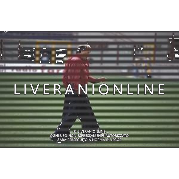 DIAP-RETROSPETTIVA GIUSEPPE MARCHIORO ALLENATORE NELLA FOTO GIUSEPPE MARCHIORO ALLENATORE REGGIANA CALCIO NELL\'ANNO 1993-94  AG ALDO LIVERANI SAS 