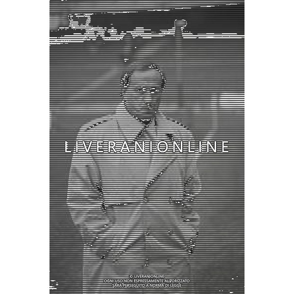 NEG-RETROSPETTIVA GIUSEPPE MARCHIORO ALLENATORE NELLA FOTO GIUSEPPE MARCHIORO ALLENATORE GENOA CALCIO  AG ALDO LIVERANI SAS