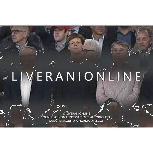 TVRG Milan vs Bologna nella foto Jannik Sinner in tribuna Roma 14-05-2025 Stadio Olimpico finale Coppa Italia Frecciarossa foto Roberto Garavaglia/Agenzia Aldo Liverani sas