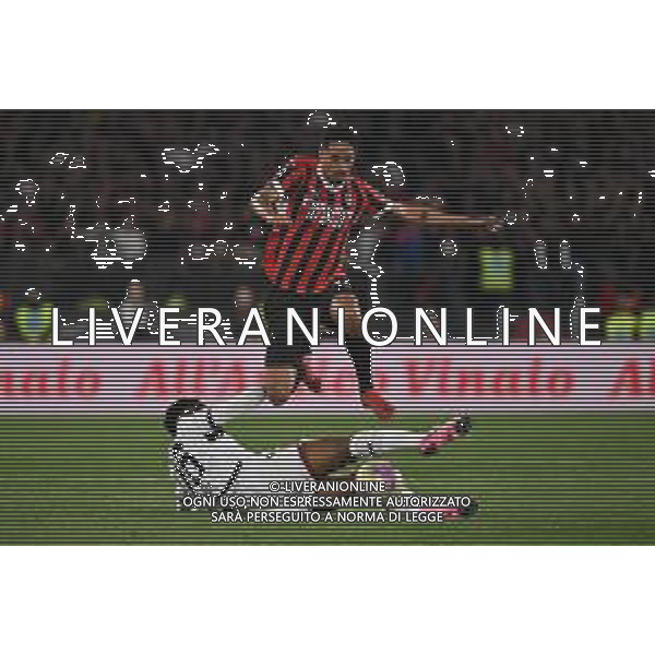 TVRG Milan vs Bologna nella foto Tijjani Reijnders (Milan) e Jhon Lucumi Bonilla (Bologna) Roma 14-05-2025 Stadio Olimpico finale Coppa Italia Frecciarossa foto Roberto Garavaglia/Agenzia Aldo Liverani sas