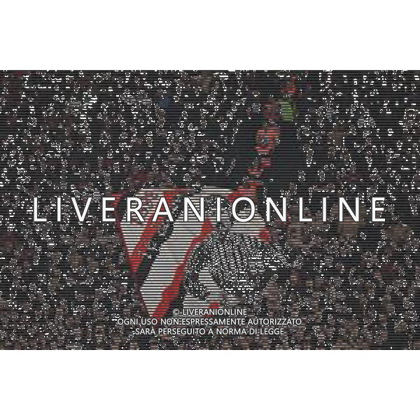 TVRG Milan vs Bologna nella foto tifosi Milan Roma 14-05-2025 Stadio Olimpico finale Coppa Italia Frecciarossa foto Roberto Garavaglia/Agenzia Aldo Liverani sas