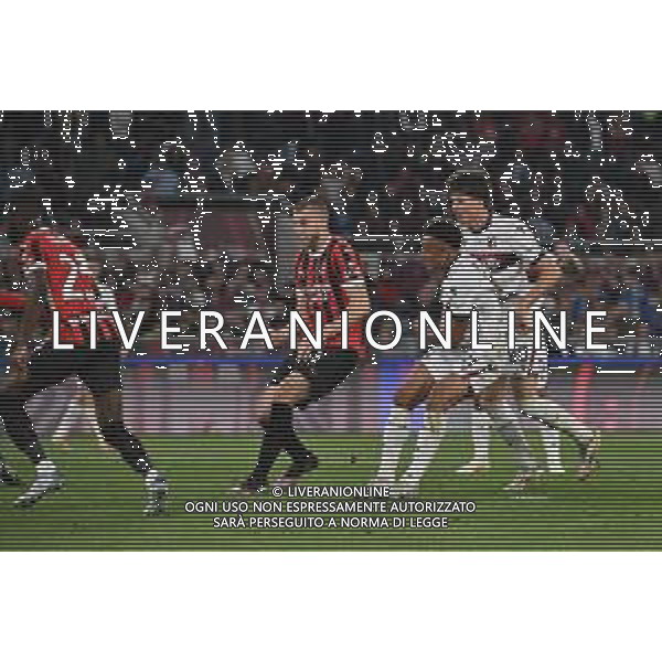 TVRG Milan vs Bologna nella foto Dan Ndoye (Bologna) segna il gol dell\'1 a 0 Roma 14-05-2025 Stadio Olimpico finale Coppa Italia Frecciarossa foto Roberto Garavaglia/Agenzia Aldo Liverani sas