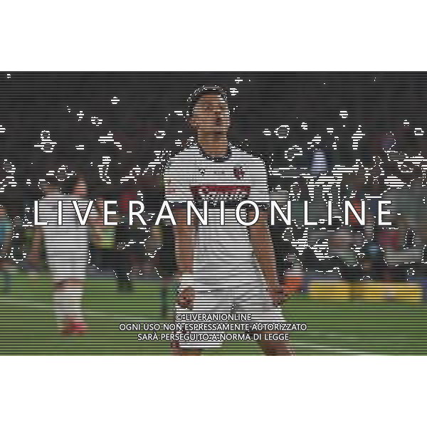 TVRG Milan vs Bologna nella foto Dan Ndoye (Bologna) esultanza dopo il gol dell\'1 a 0 Roma 14-05-2025 Stadio Olimpico finale Coppa Italia Frecciarossa foto Roberto Garavaglia/Agenzia Aldo Liverani sas