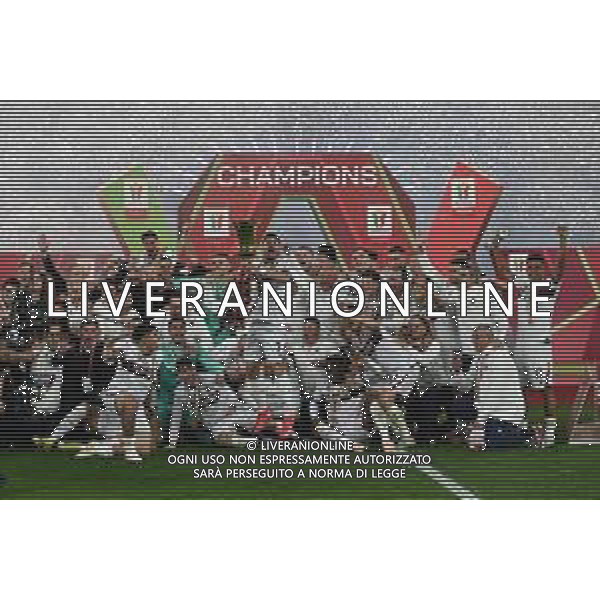 TVRG Milan vs Bologna nella foto premiazione Bologna Roma 14-05-2025 Stadio Olimpico finale Coppa Italia Frecciarossa foto Roberto Garavaglia/Agenzia Aldo Liverani sas