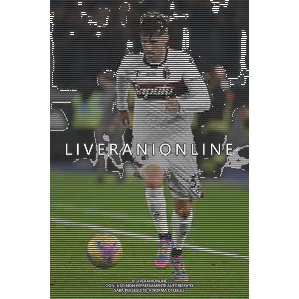 TVRG Milan vs Bologna nella foto Juan Miranda (Bologna) Roma 14-05-2025 Stadio Olimpico finale Coppa Italia Frecciarossa foto Roberto Garavaglia/Agenzia Aldo Liverani sas